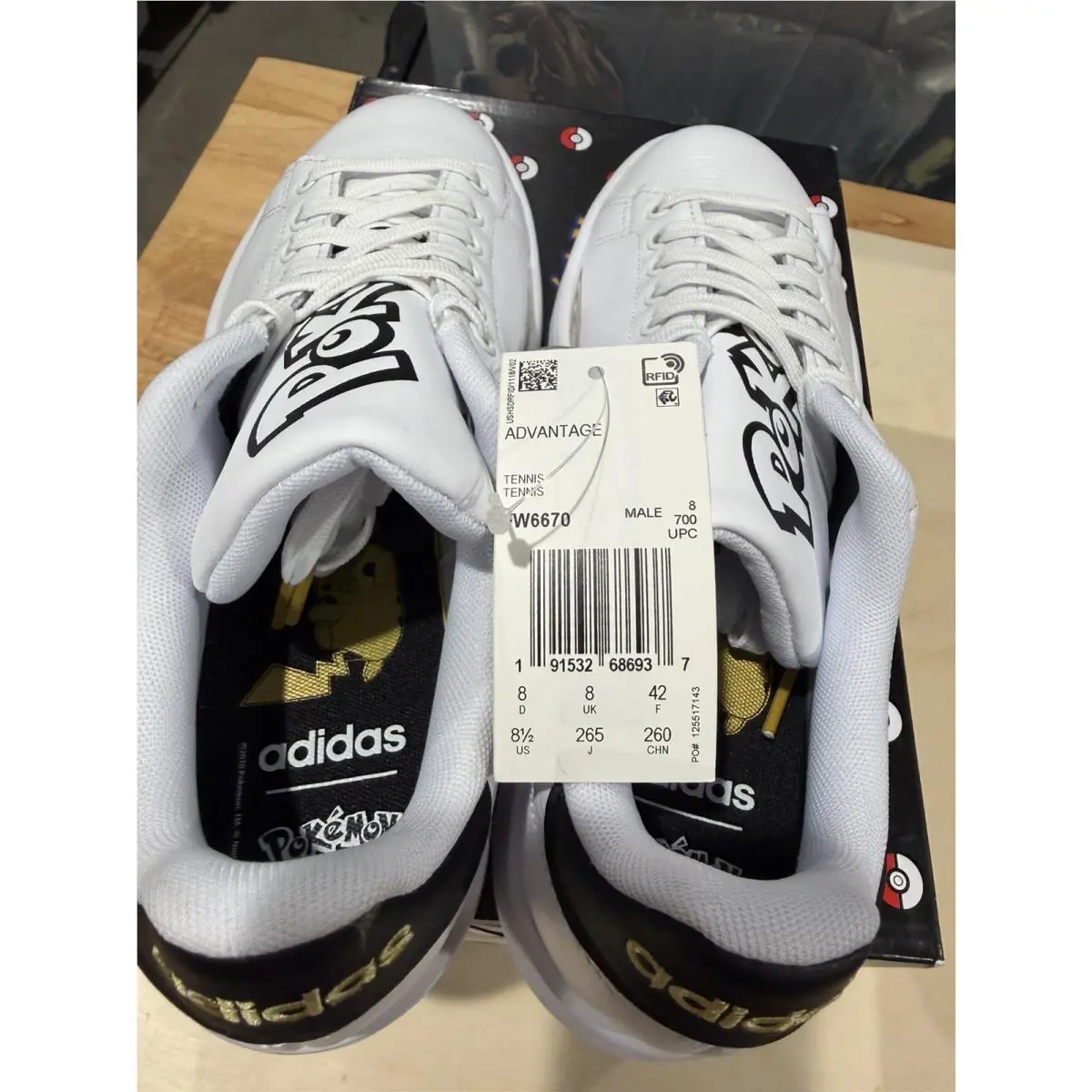 Adidas shoes - adidas Advantage - Advantage - FW6670 - White (UPC: 191532686937) 3
