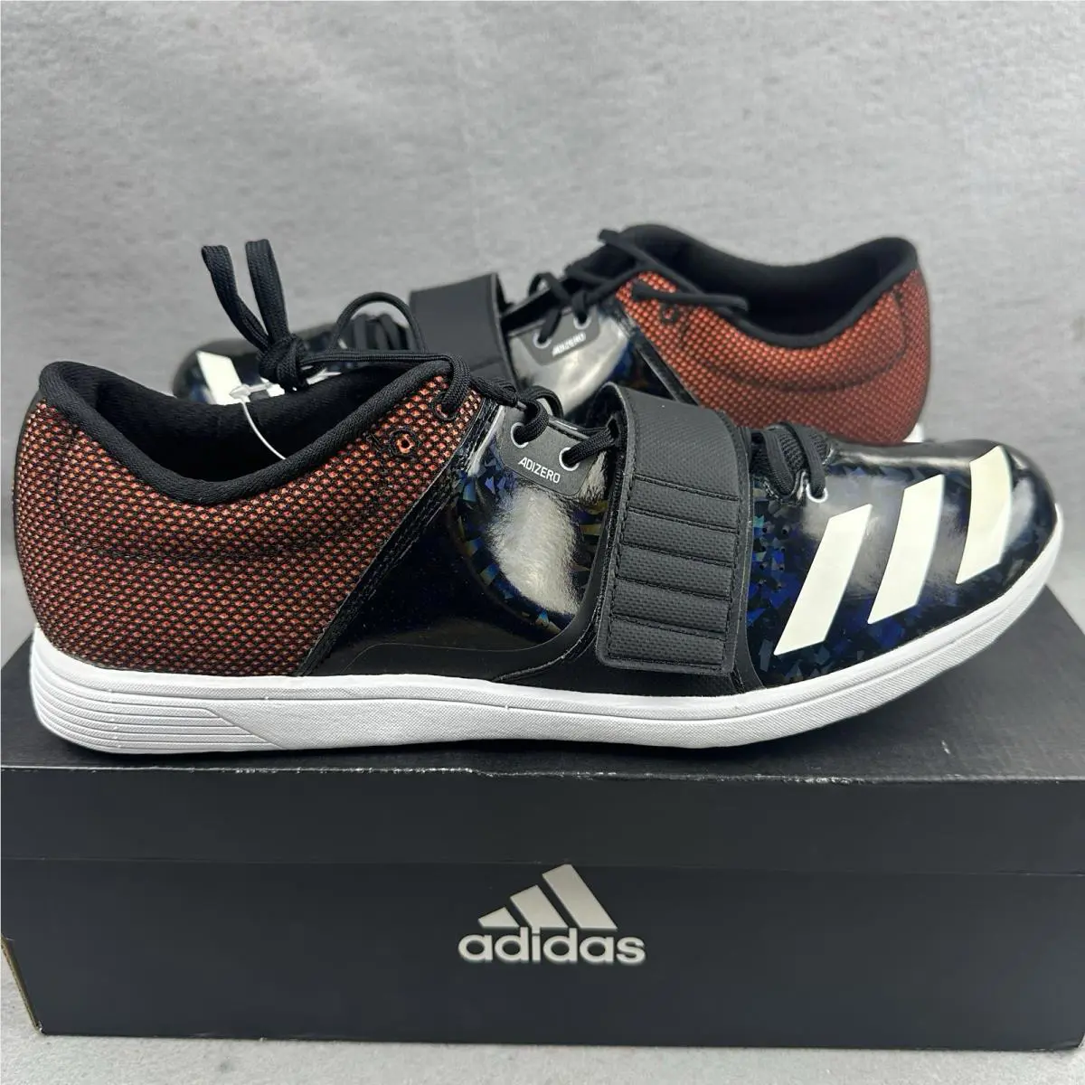 Adidas Adizero Tj/pv Triple Jump Pole Vault Men 14 Track Shoes CG3841 Box