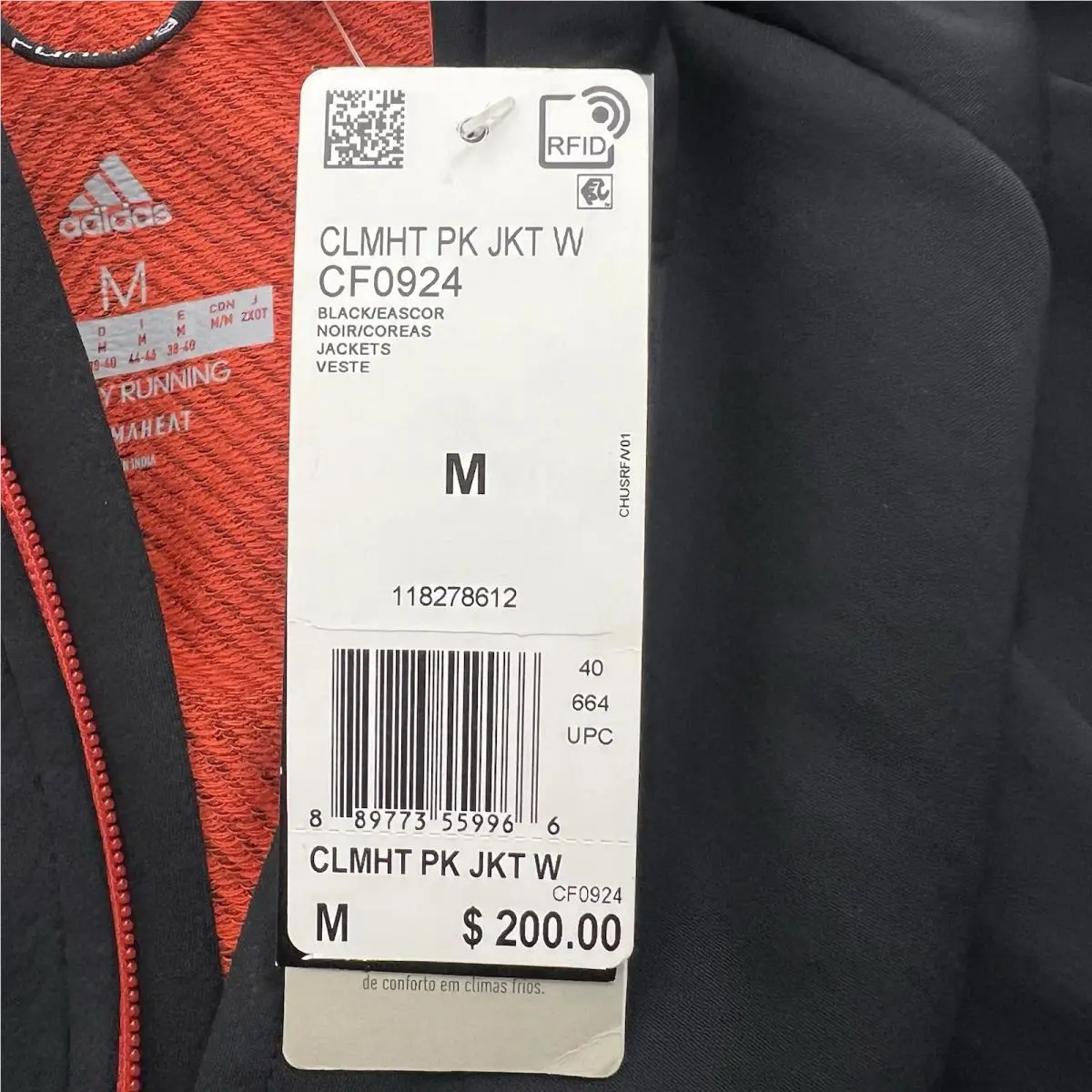 Adidas clothing - CF0924 - CF0924 - Black (UPC: 889773559966) 11
