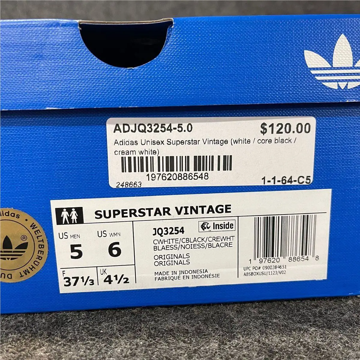 Adidas shoes - VS189573 - vs-189573 - White (UPC: 197620886548) 3