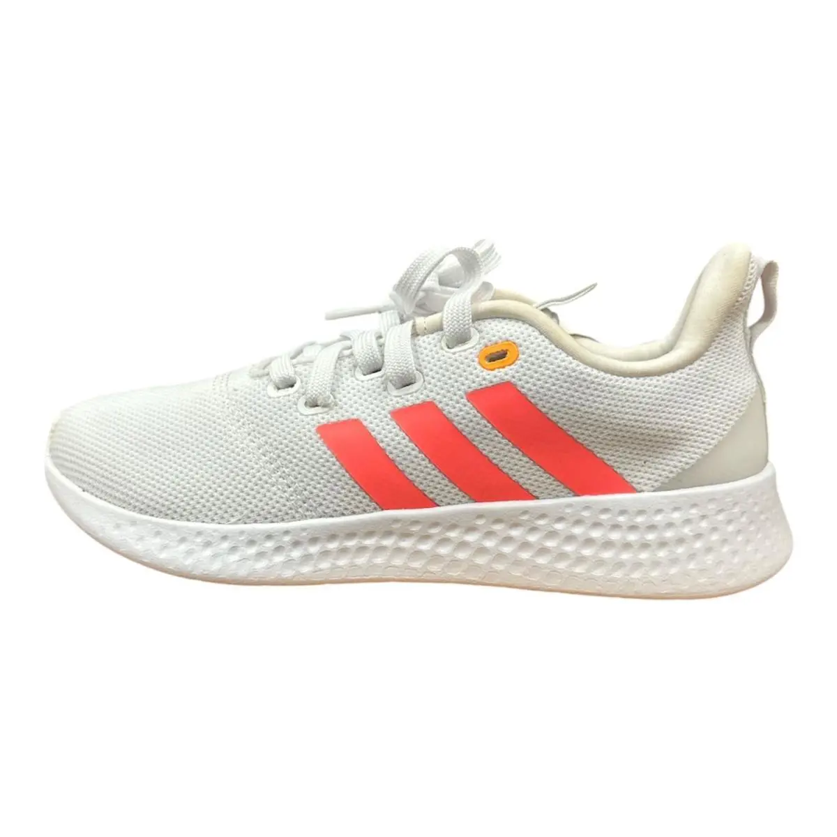 Adidas Women`s Puremotion Lifestyle Shoes White/pink 6 - Women`s Athletic Lifes - White