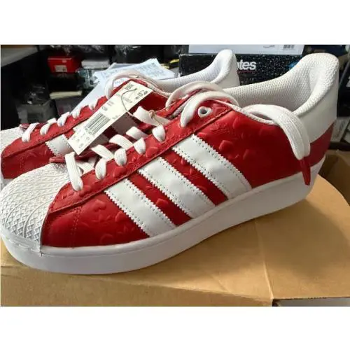 Adidas shoes - adidas Superstar - Superstar - FZ1836 - Red/White 7