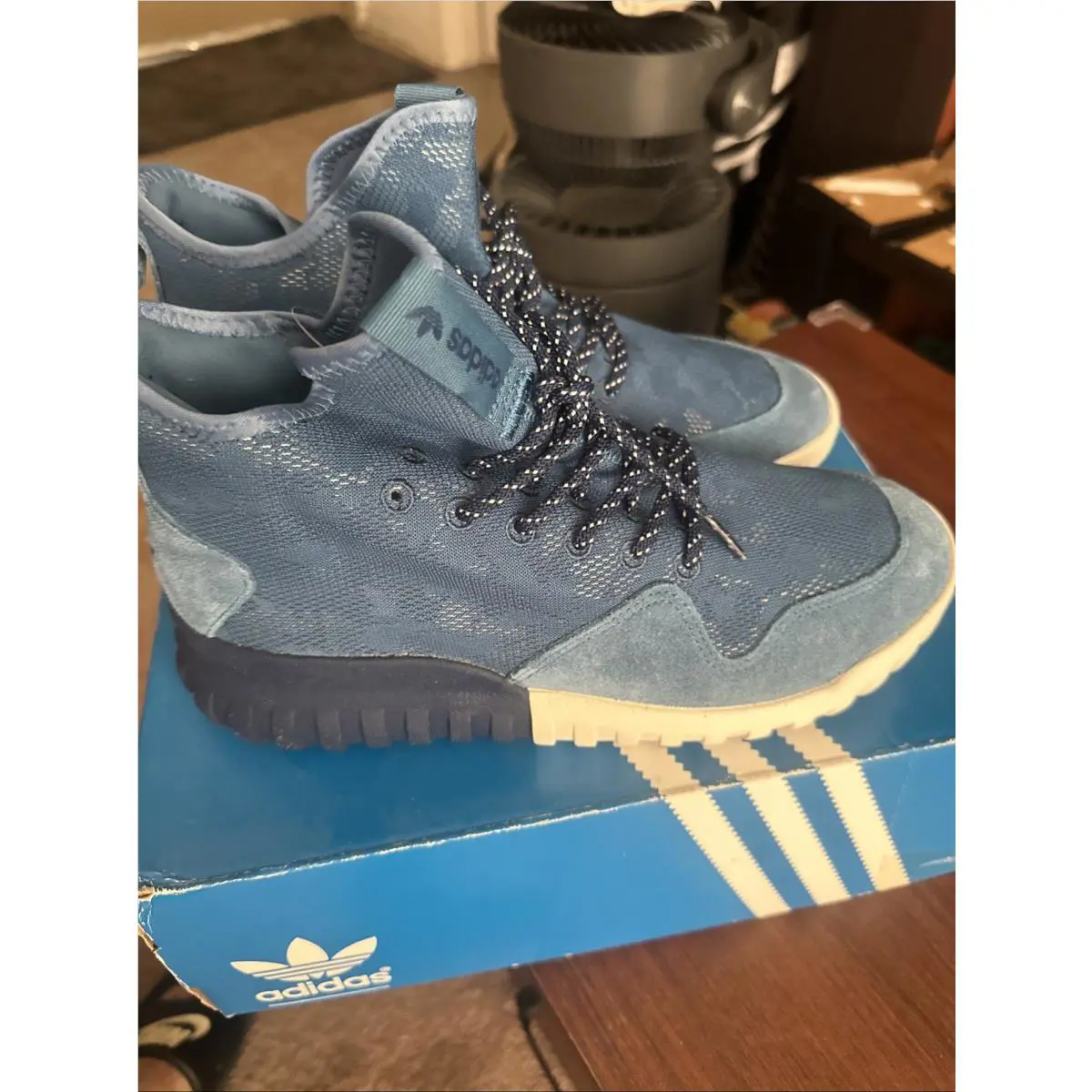 Adidas shoes - Tubular X UNCGD - Tubular UNCGD - BB8405 - Blue (UPC: 0889766412377) 2