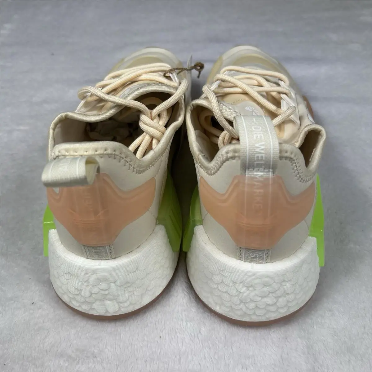 Adidas shoes - adidas NMD R1 - NMD - GZ9281 - Tan/White/Green (UPC: 0191985434369) 8