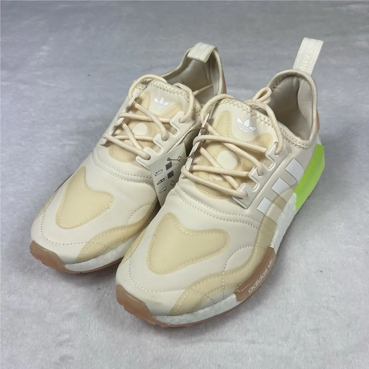 Adidas shoes - adidas NMD R1 - NMD - GZ9281 - Tan/White/Green (UPC: 0191985434369) 3