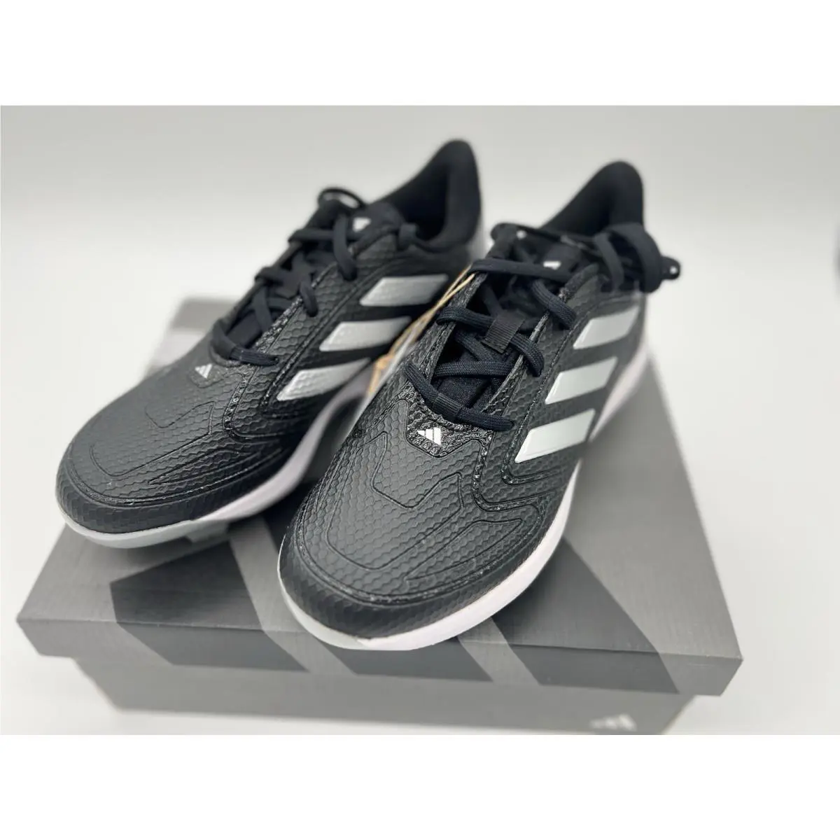 Adidas Women`s Adizero Purehustle 3 Sneaker Black Sz 5.5 Cleats