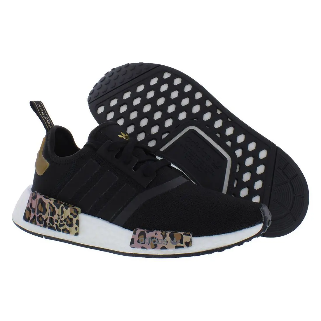 Adidas Nmd R1 Womens Shoes Size 6 Color: Core Black/core Black/wild Brown - Core Black/Core Black/Wild Brown, Main: Black