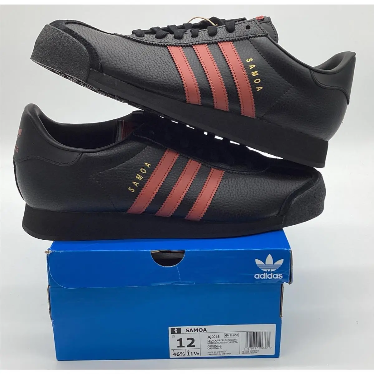 Adidas Samoa Men`s Running Shoe Sneaker Athletic Trainers Size 12