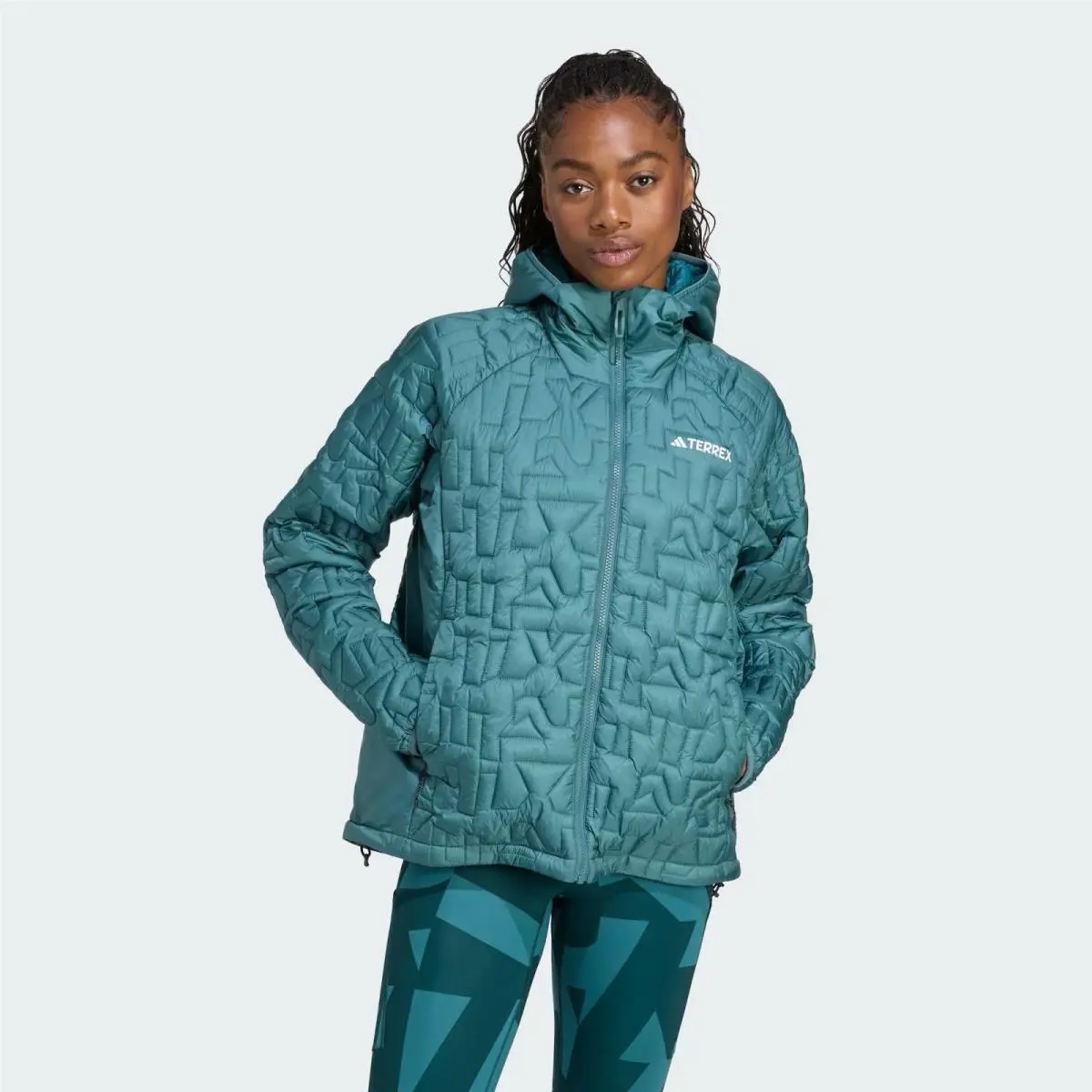 Adidas clothing - Adidas Terrex Primaloft - Terrex Primaloft - JL9806 - Green (UPC: 197626607697) 7