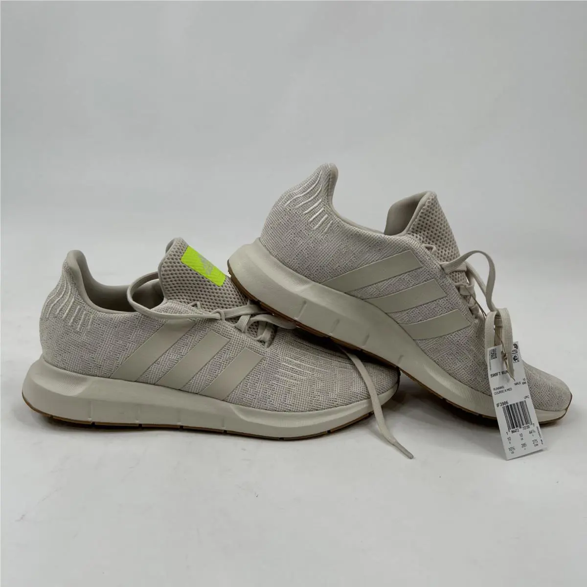Adidas shoes - adidas Swift Run - Swift Run - Beige, Manufacturer: Aluminium / Aluminium / Lucid Lemon 0