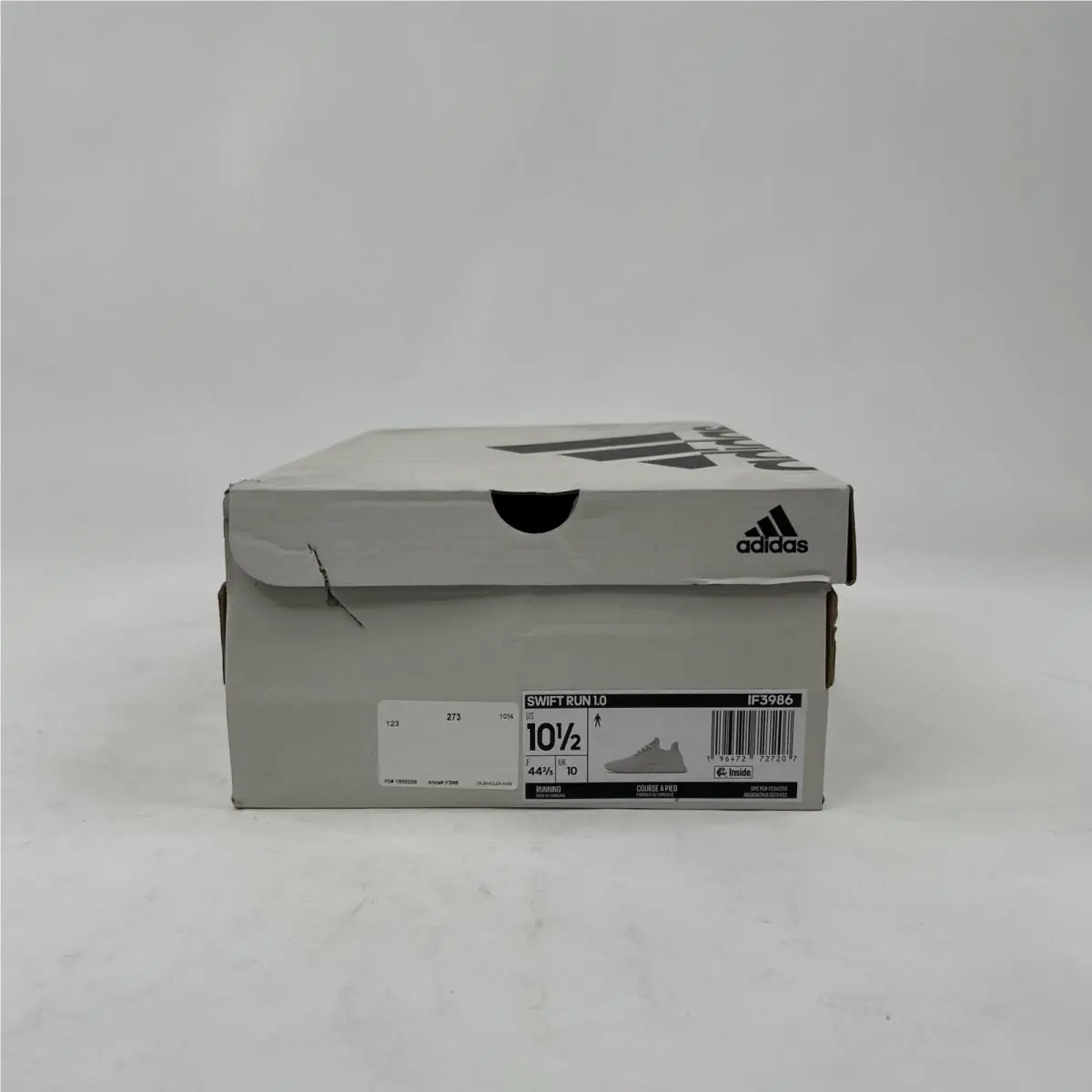 Adidas shoes - adidas Swift Run - Swift Run - Beige, Manufacturer: Aluminium / Aluminium / Lucid Lemon 6