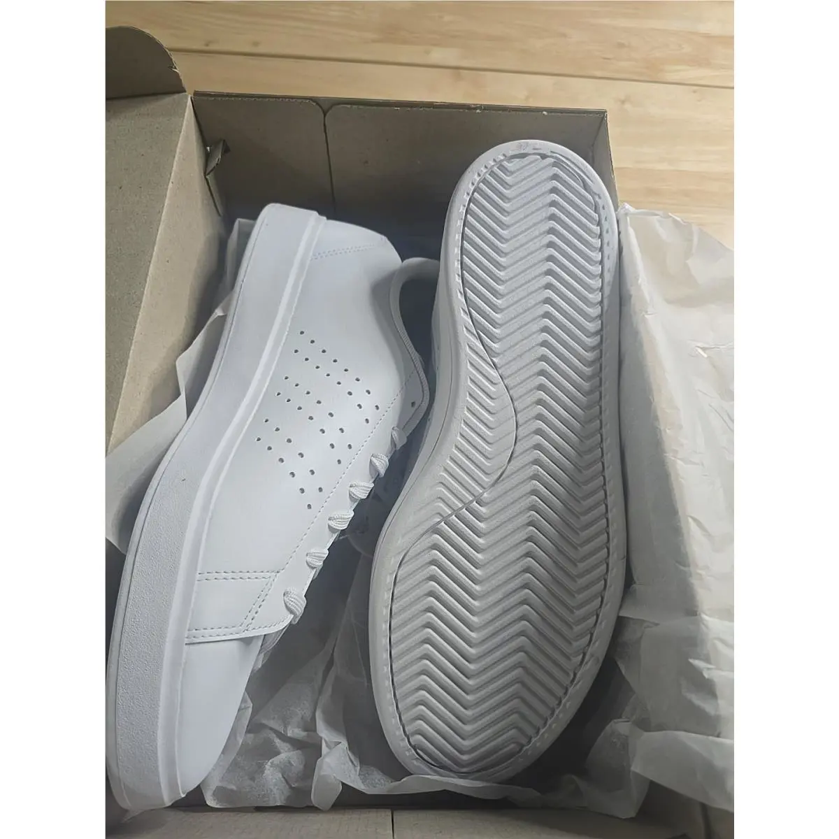 Adidas shoes - adidas Advantage - Advantage - White (UPC: 196478450949) 3