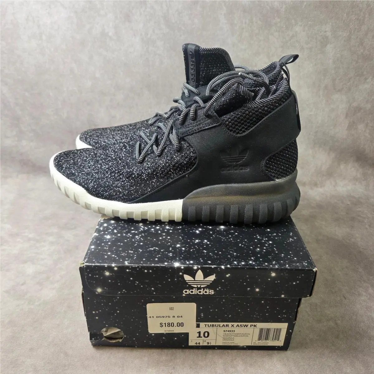 Adidas Tubular X Asw PK All Star Weekend Core Black White S74933 Mens 10
