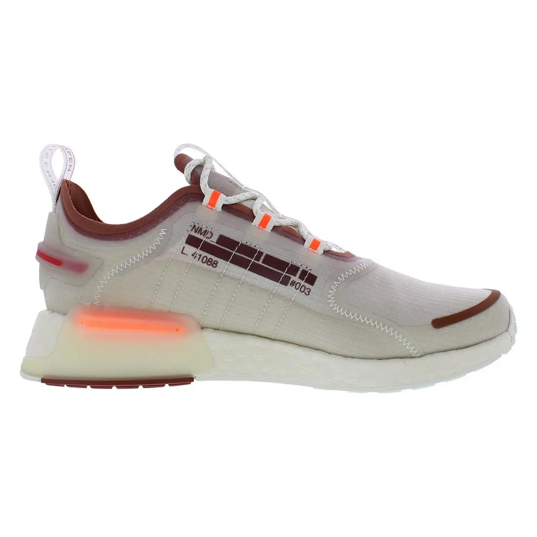 Adidas shoes - Clear/Citrus/Coffee, Main: White (UPC: 195733692469) 1