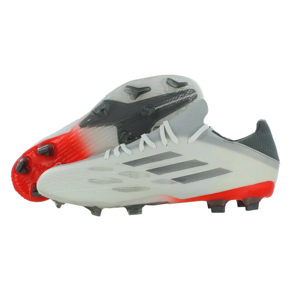 Adidas shoes - Cloud White/Iron Metallic/Solar Red, Main: White (UPC: 191985068342) 0