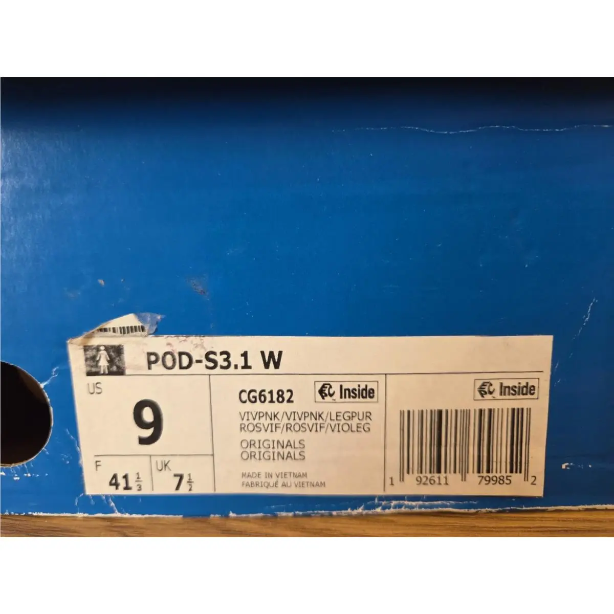 Adidas shoes - adidas P.O.D. S3.1 - CG6182 - Pink 3
