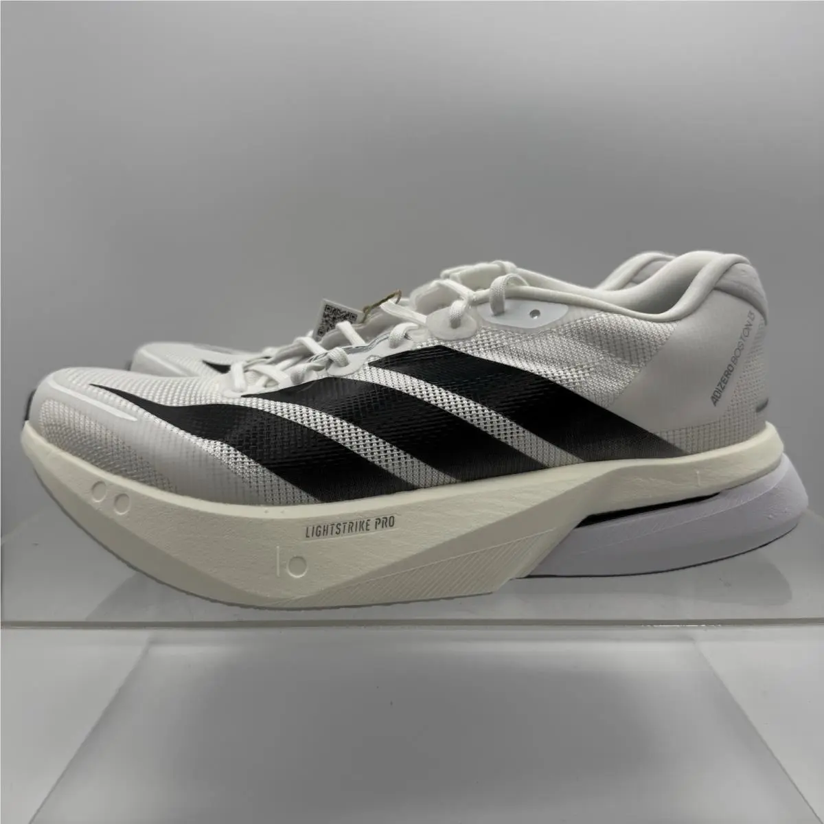 Adidas Adizero Boston 13 White JS4939 Running Shoe Men Size 8
