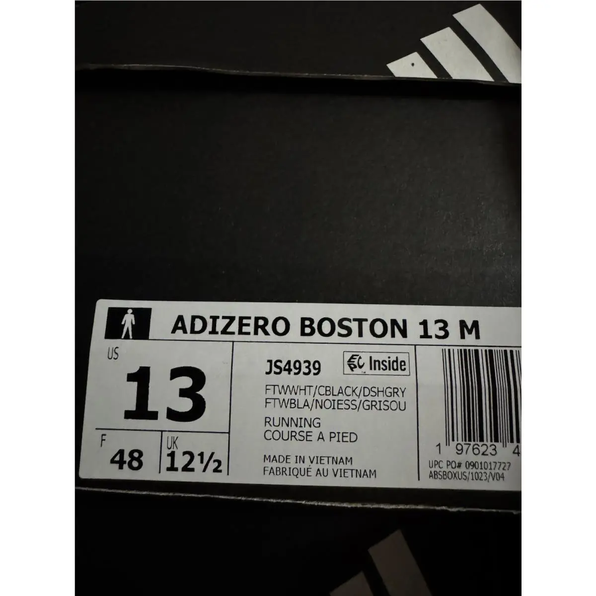 Adidas shoes - Adidas Adizero Boston 13 - Adizero Boston - JS4939 - White 3