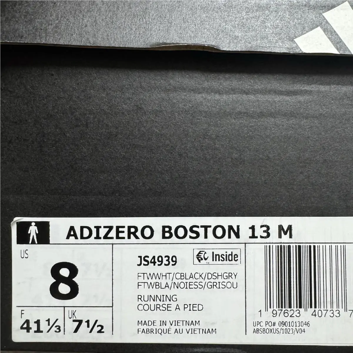 Adidas shoes - Adidas Adizero Boston 13 - Adizero Boston - JS4939 - White 3