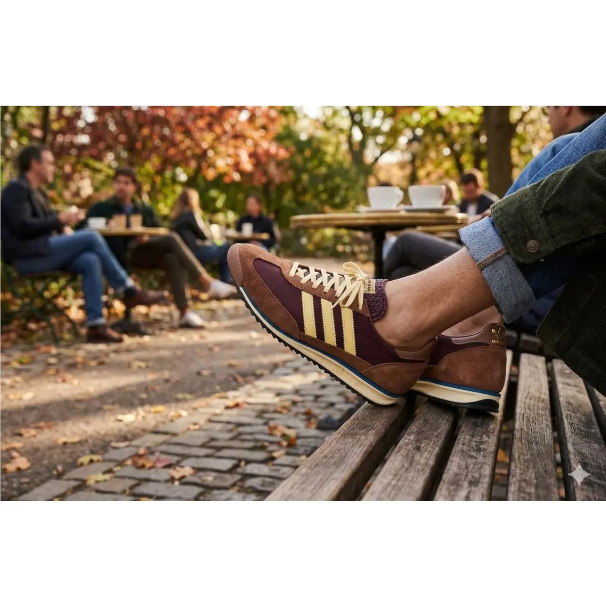Adidas shoes - Maroon / Almost Yellow / Preloved Brown 0