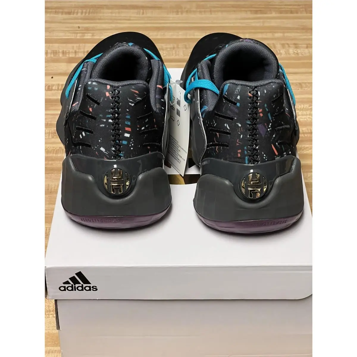 Adidas shoes - adidas Harden Vol. 4 - Harden - EF9924 - Black 1