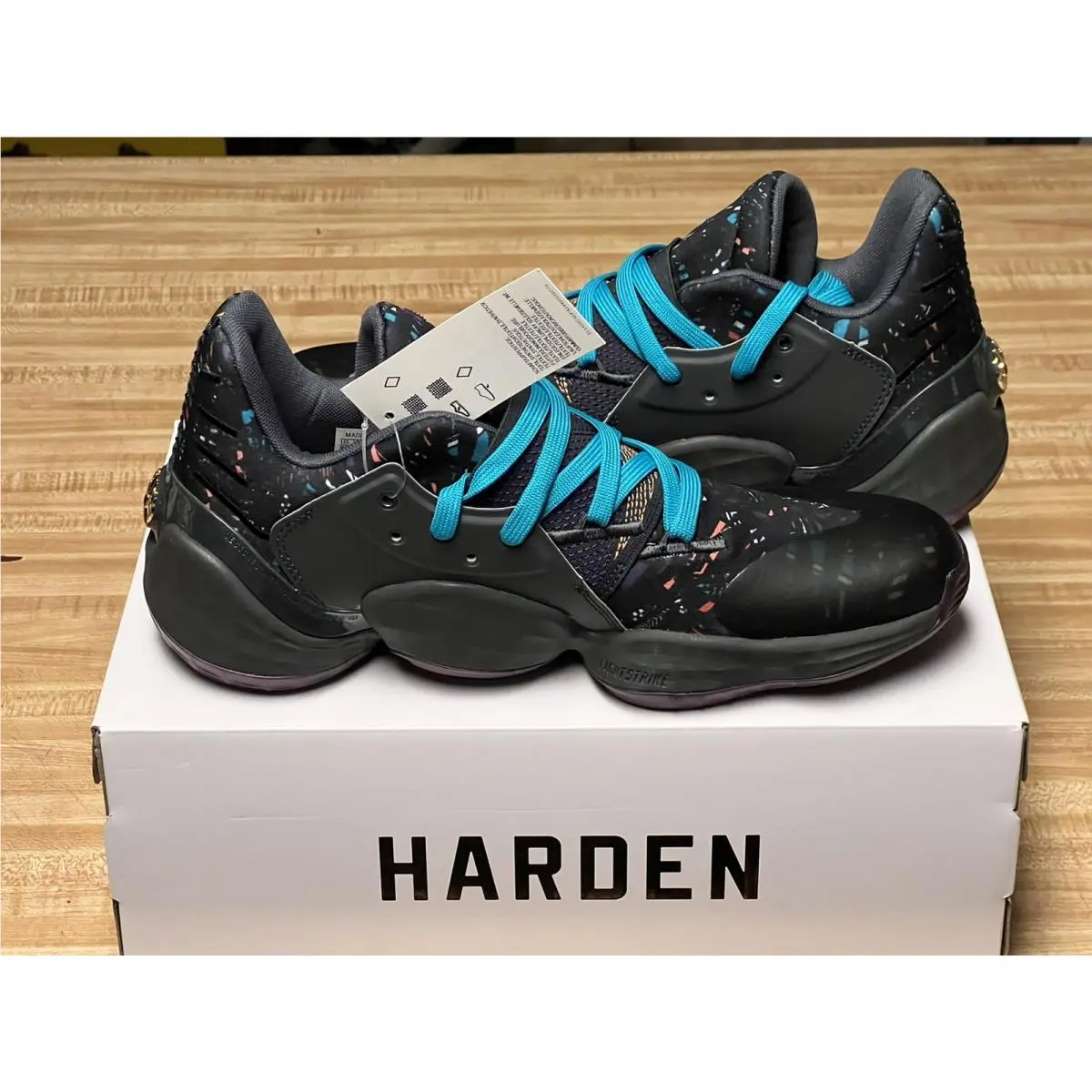 Adidas shoes - adidas Harden Vol. 4 - Harden - EF9924 - Black 2