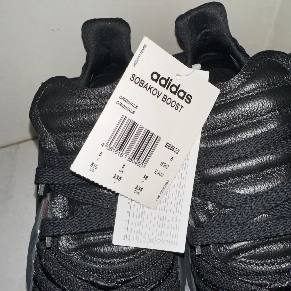 Adidas shoes - adidas Sobakov - Sobakov - EE5632 - Black 5