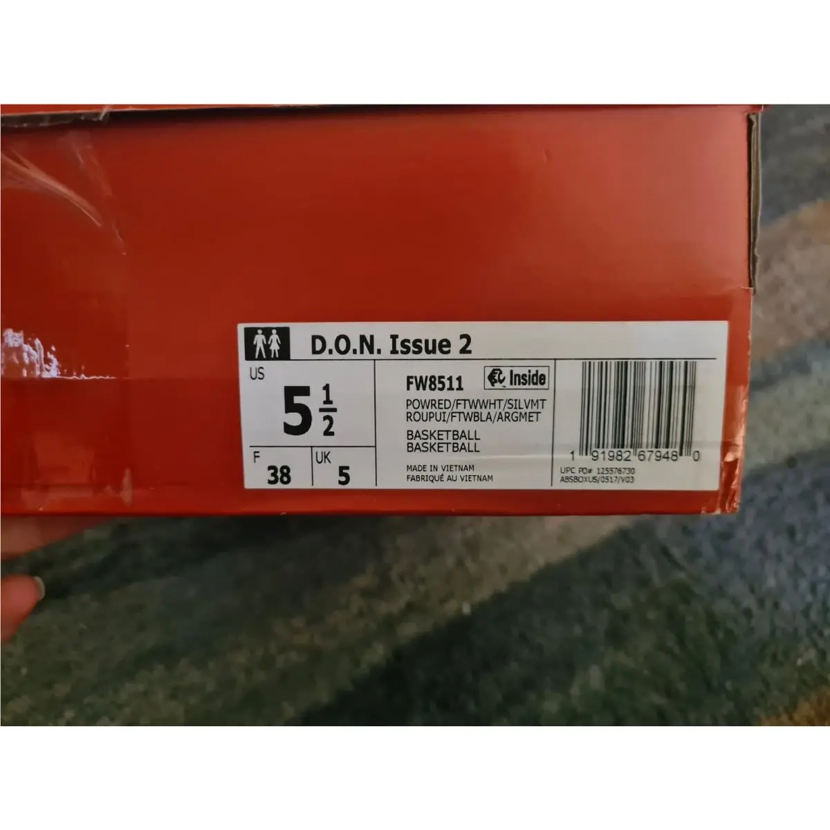 Adidas shoes - adidas D.O.N. Issue - Issue - FY4187 - Red 1