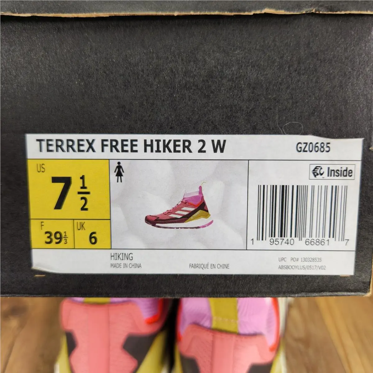 Adidas shoes - adidas TERREX Free Hiker - TERREX Free Hiker - GZ0685 - Pink 9