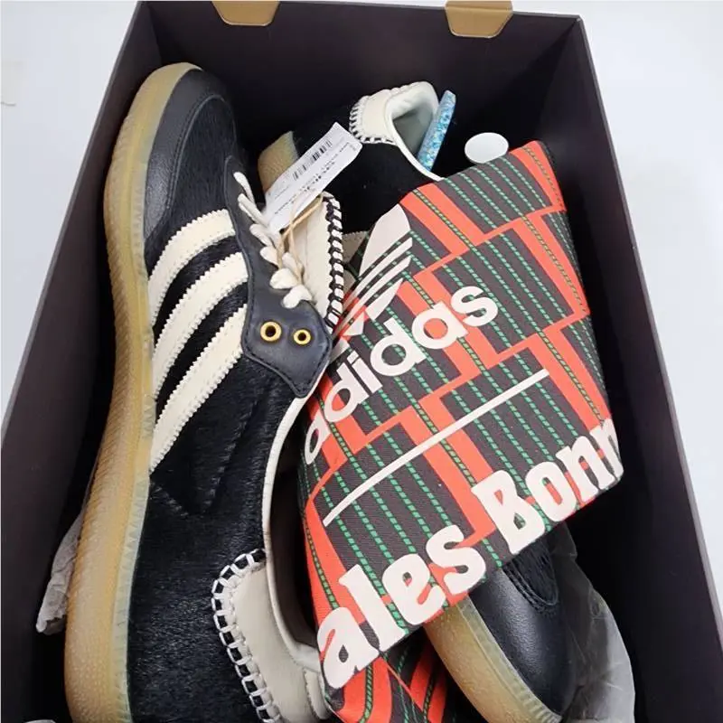 Adidas shoes - core black/cream white (UPC: 196473874764) 2