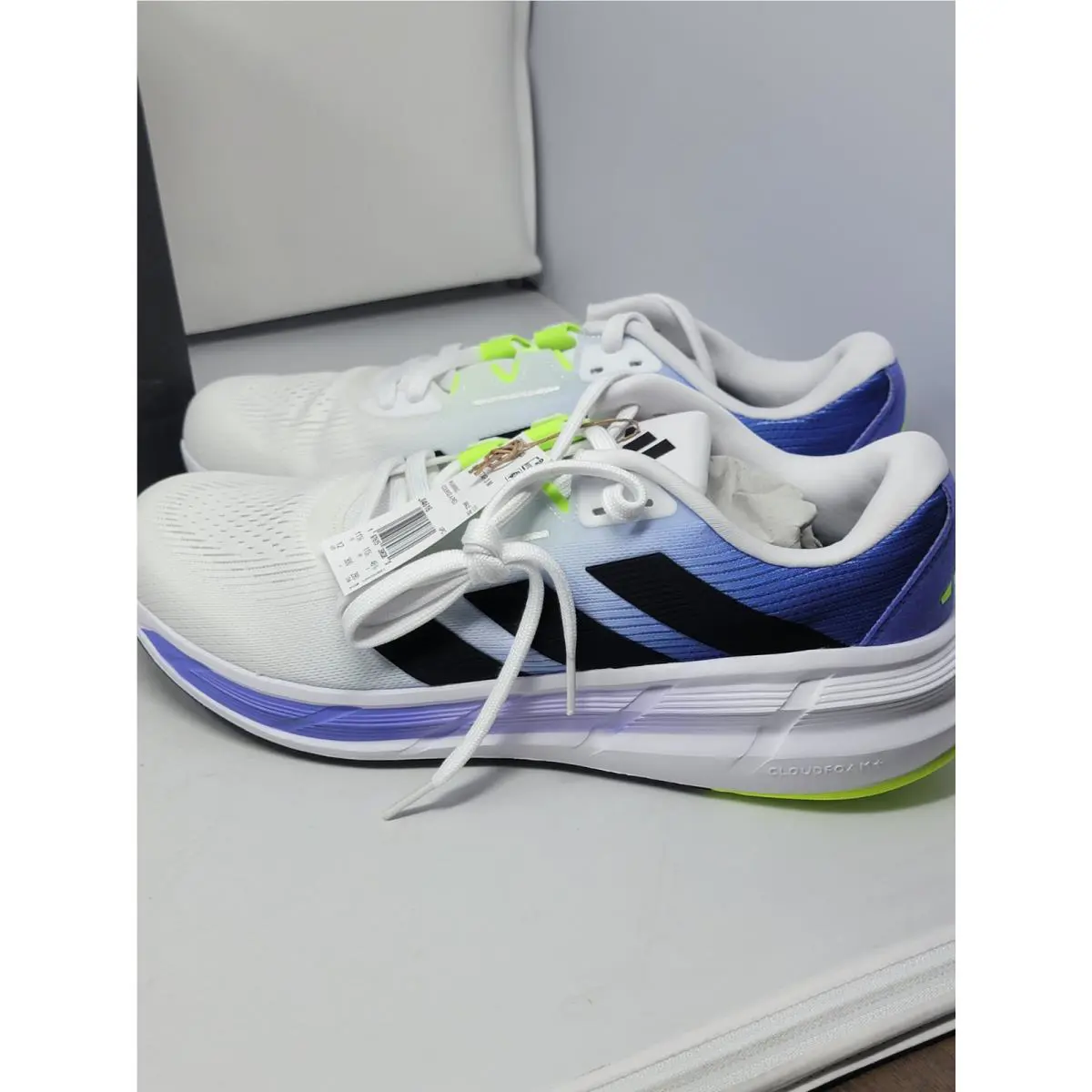 Adidas shoes - Questar 3 - Questar - Lucid Blue / Cloud White / Lucid Lemon 0