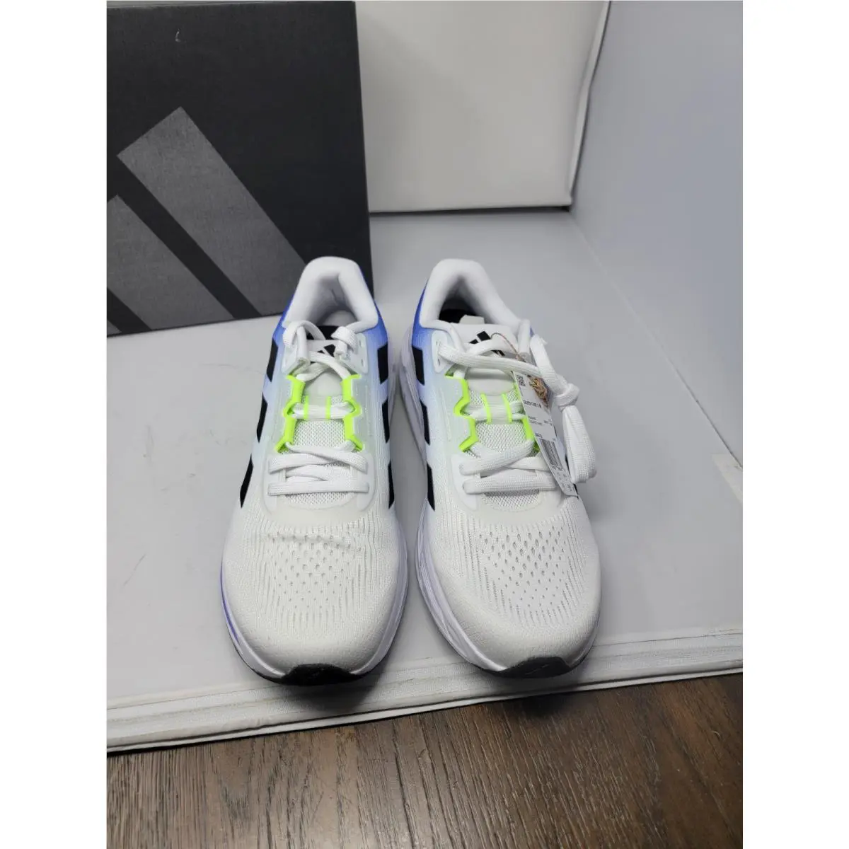 Adidas shoes - Questar 3 - Questar - Lucid Blue / Cloud White / Lucid Lemon 4