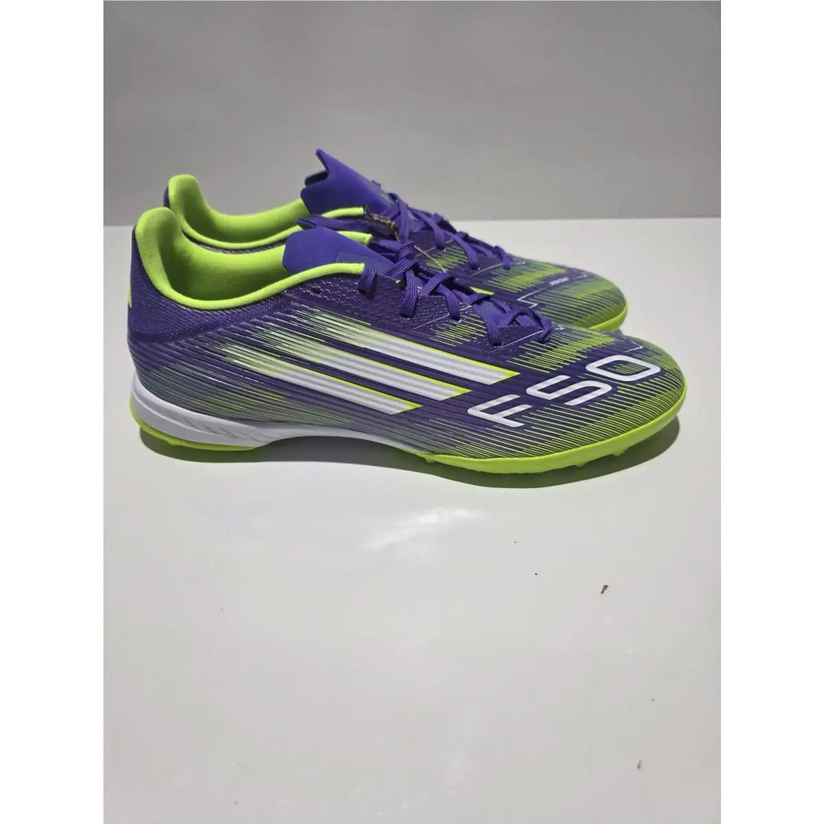 Adidas F50 League TF Men`s Athletic Sneaker Running Trainers Size 12 Purple