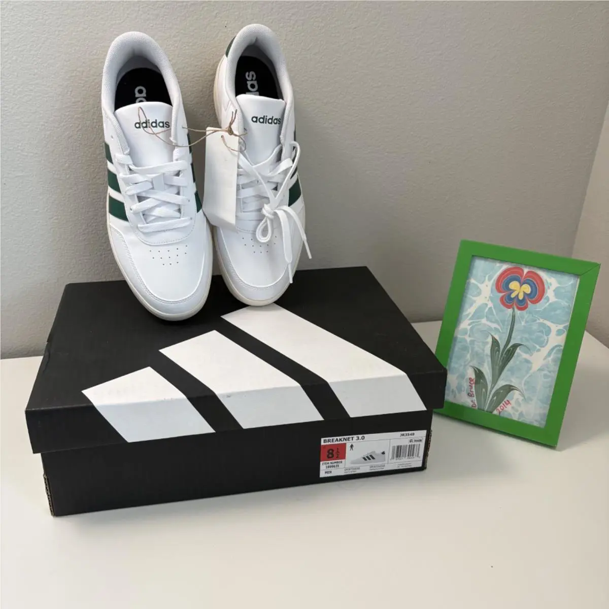 Adidas shoes - adidas Breaknet - Breaknet - White (UPC: 197621390433) 3