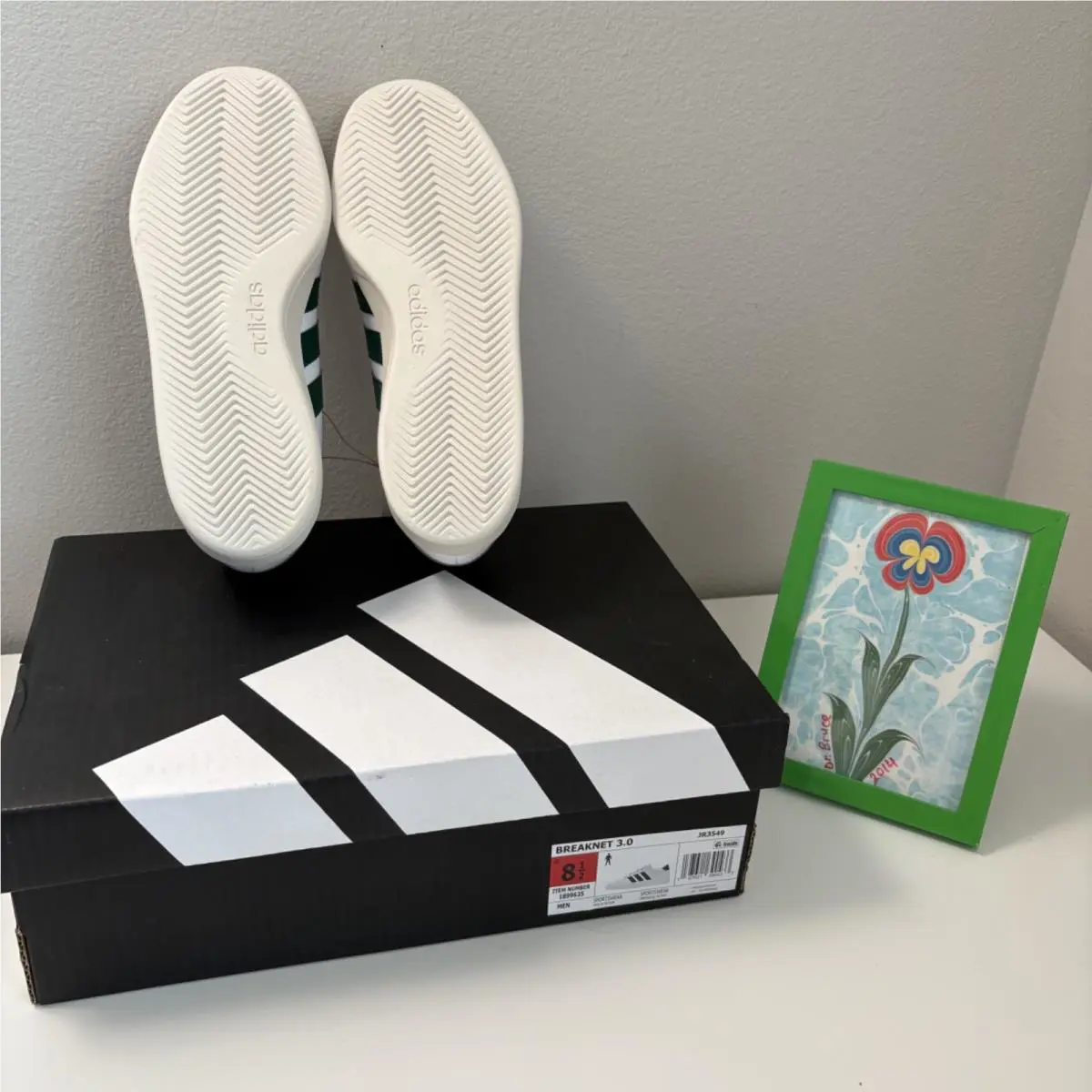 Adidas shoes - adidas Breaknet - Breaknet - White (UPC: 197621390433) 4