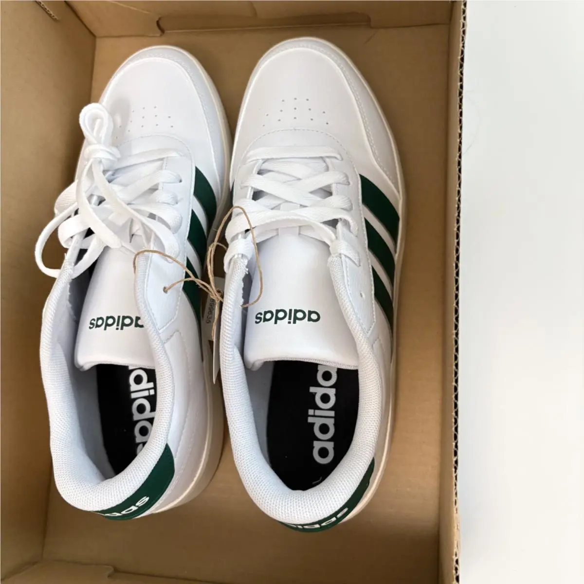 Adidas shoes - adidas Breaknet - Breaknet - White (UPC: 197621390433) 8