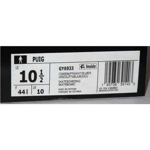 Adidas shoes - adidas Puig - Puig - GY6933 - Green, White, Blue 14