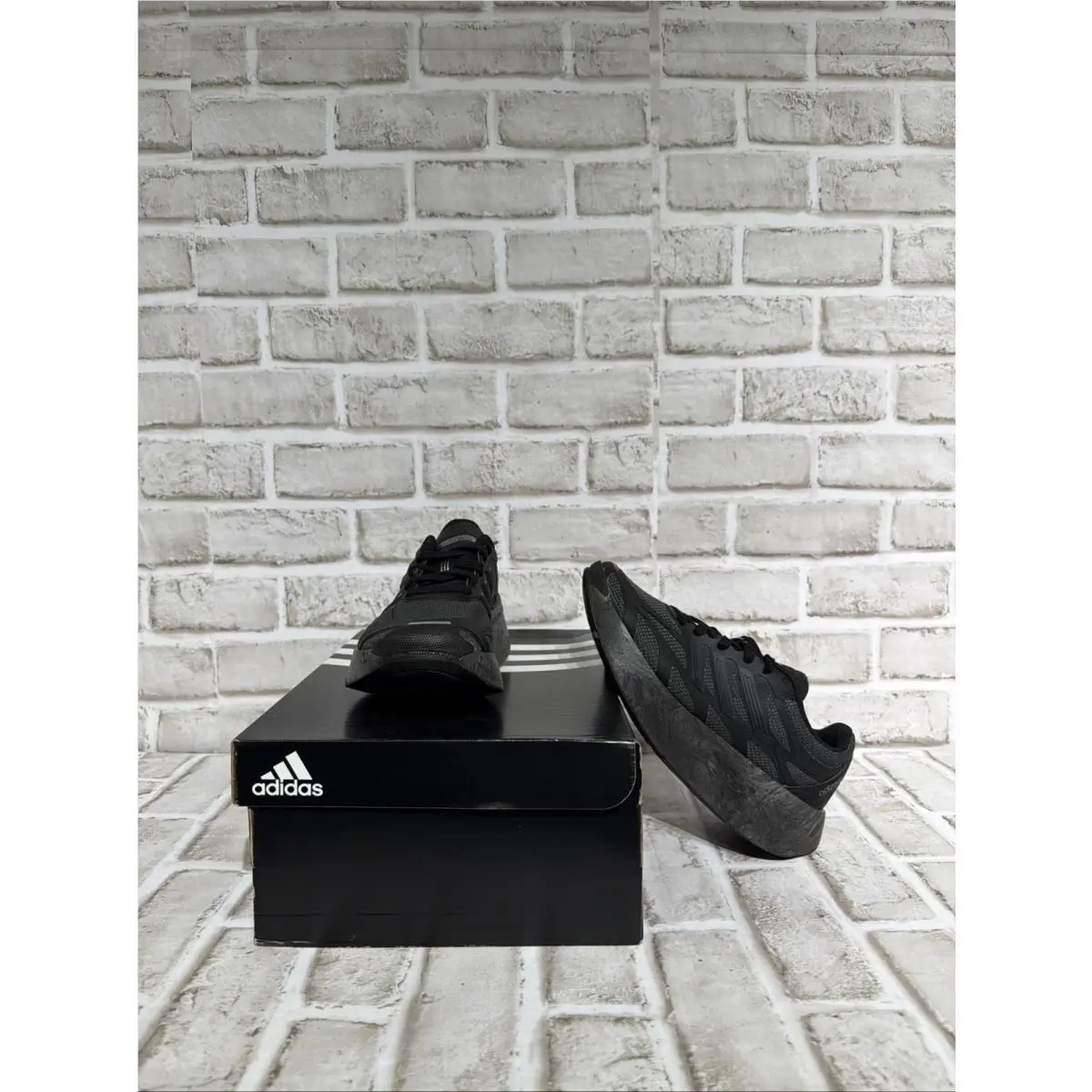 Adidas Adizero Aruku J Triple Black Kids Sneakers JR4061 Sz 4 Women 5.5