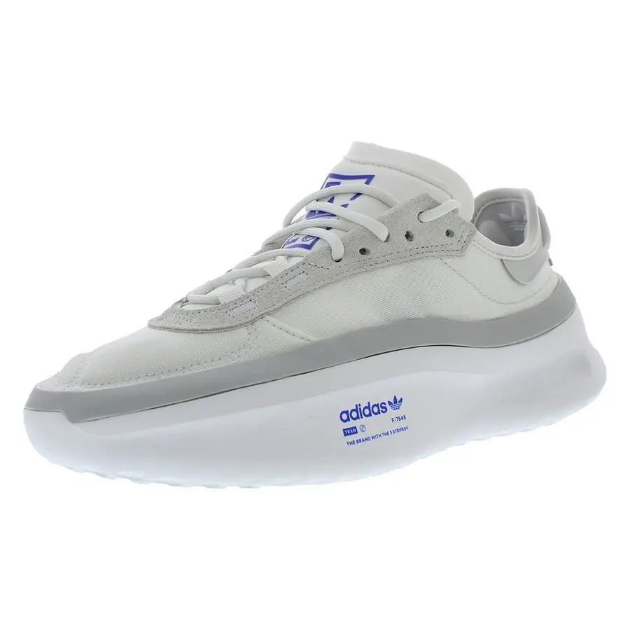 Adidas shoes - Crystal White/Grey Two/Cloud White, Main: White (UPC: 196463094233) 3