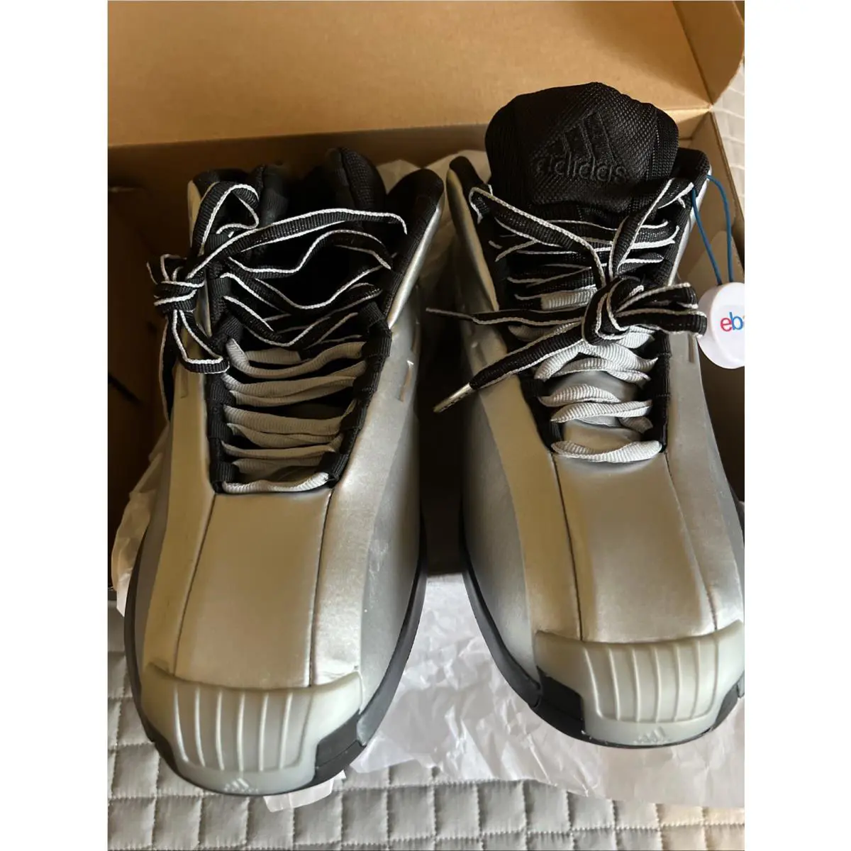 Adidas shoes - adidas Crazy 1 - Crazy - GY2410 - Silver 4