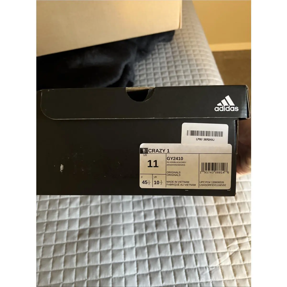 Adidas shoes - adidas Crazy 1 - Crazy - GY2410 - Silver 6