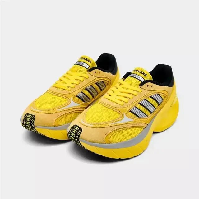 Originals Adizero Goukana Mens Casual Shoes JP7177 Yellow Sz 10 by Adidas