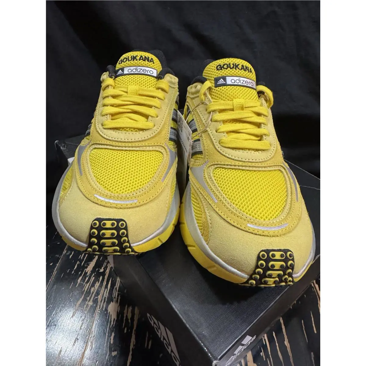 Adidas shoes - adidas Adizero Goukana - Adizero Goukana - JP7177 - Yellow 1