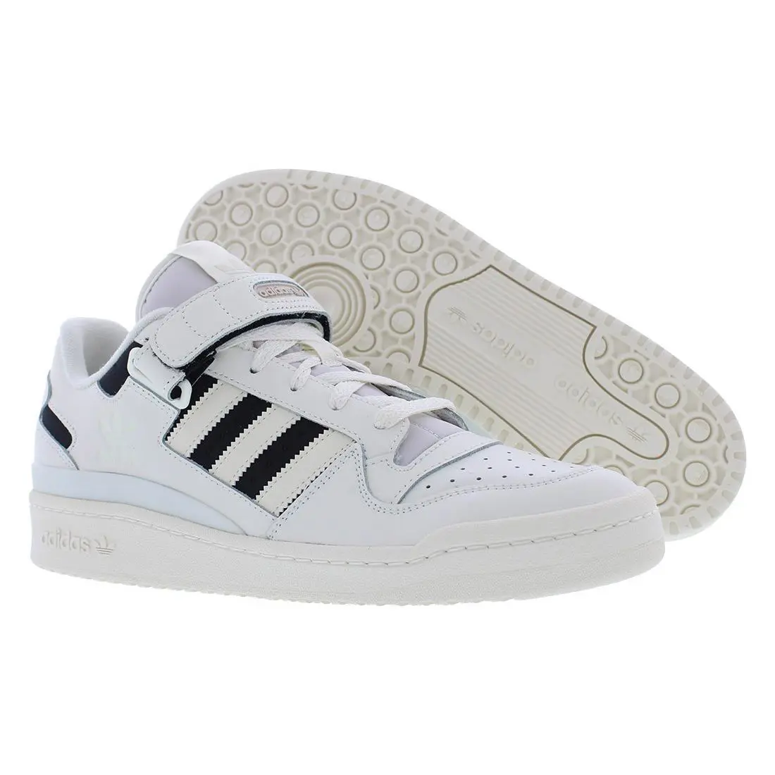 Adidas Forum Low Womens Shoes Size 11 Color: Off White/cream White/core Black - Off White/Cream White/Core Black, Main: White