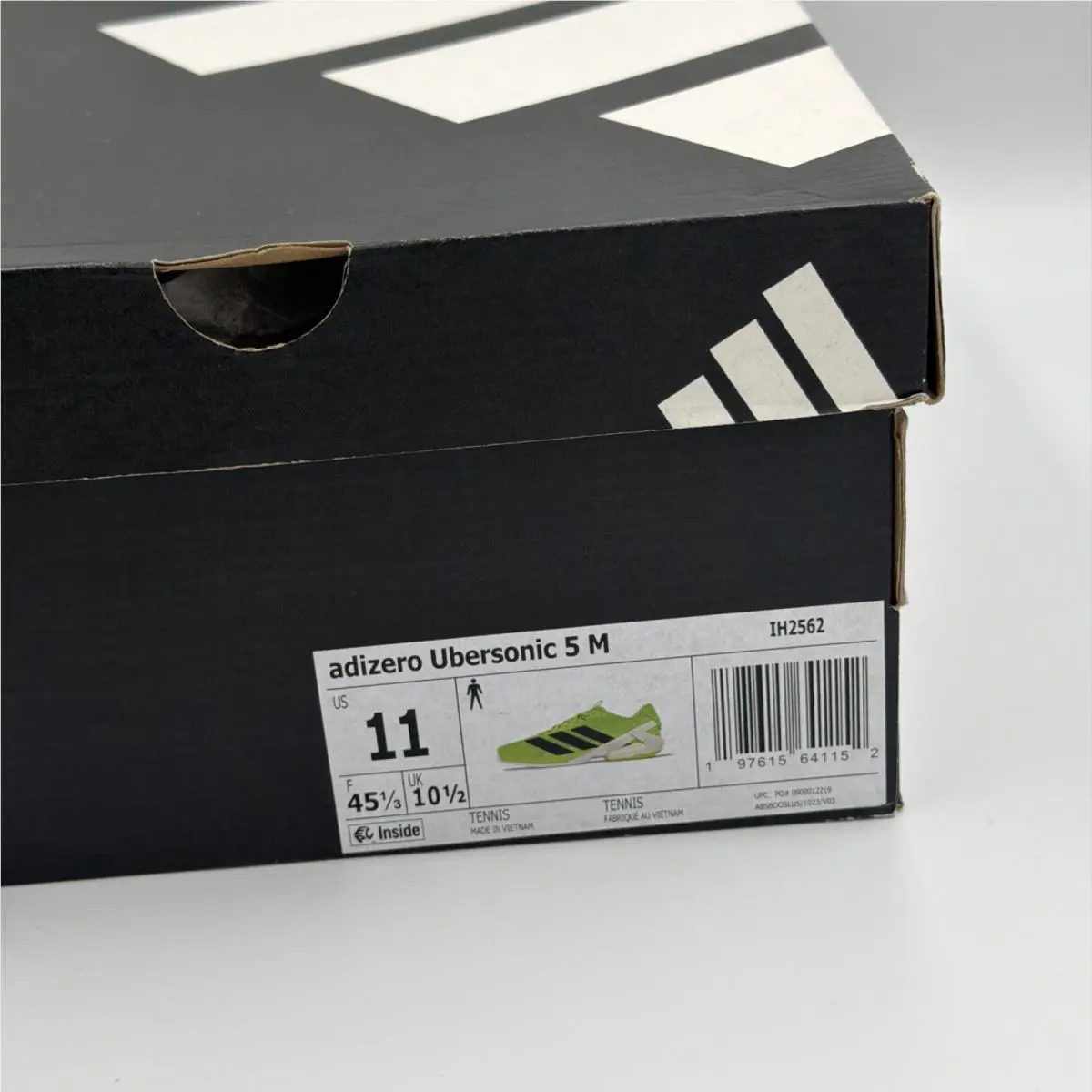 Adidas shoes - adidas Adizero Ubersonic 5 - Adizero Ubersonic - IH2562 - Green 11
