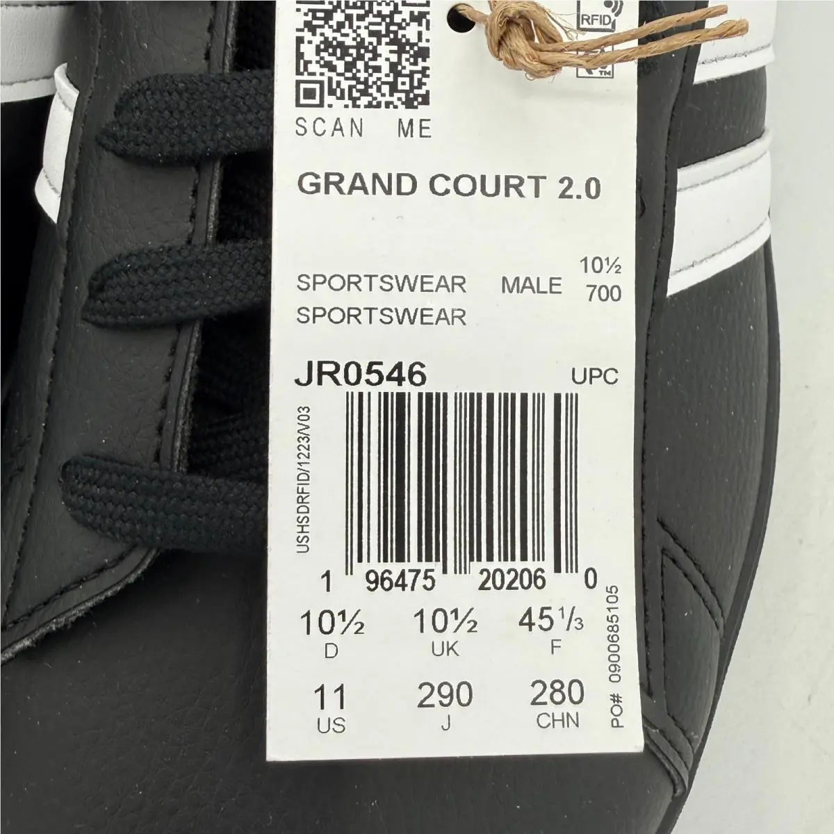 Adidas shoes - Grand Court 2.0 - Grand Court - Black 0