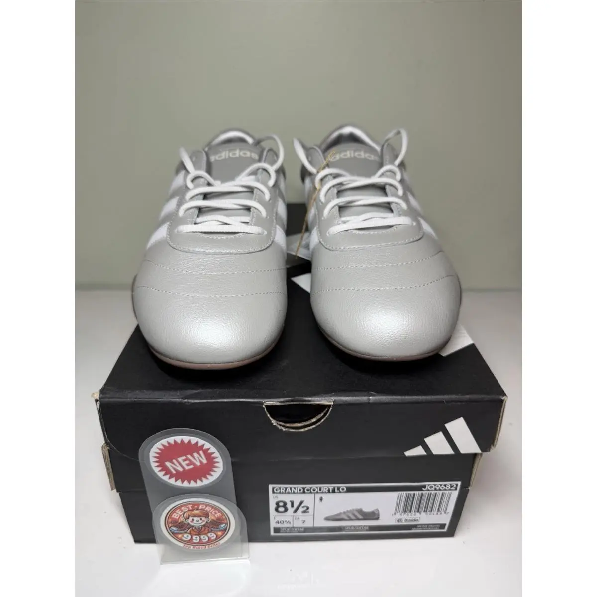 Adidas shoes - adidas Grand Court LO - Grand Court - J19682 - Silver 1