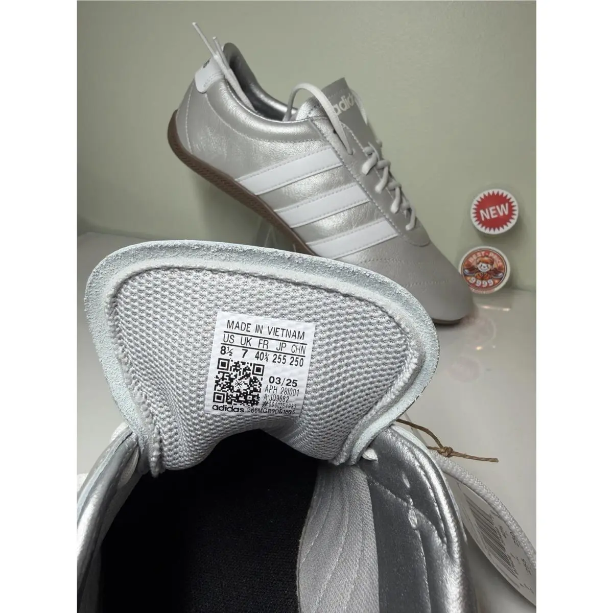 Adidas shoes - adidas Grand Court LO - Grand Court - J19682 - Silver 5