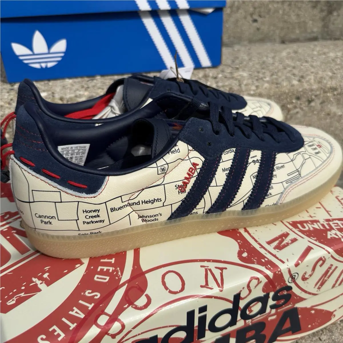Adidas shoes - adidas Samba - Samba - KH8066 - White 1