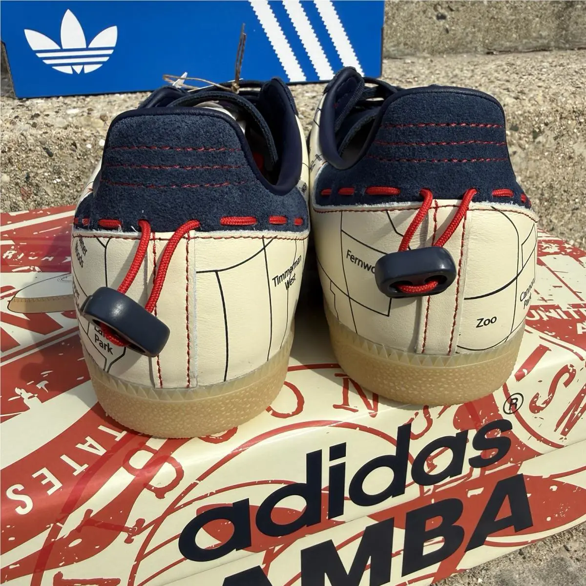 Adidas shoes - adidas Samba - Samba - KH8066 - White 2